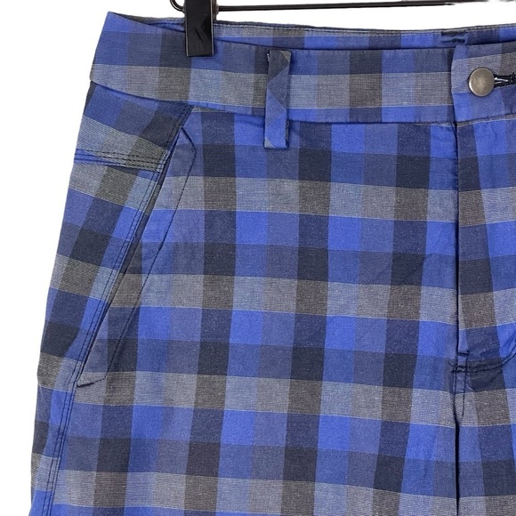 Lululemon Shorts Mens 34 x 10" Kahuna 2.0 Plaid Print Flat Front Performance - Picture 3 of 12